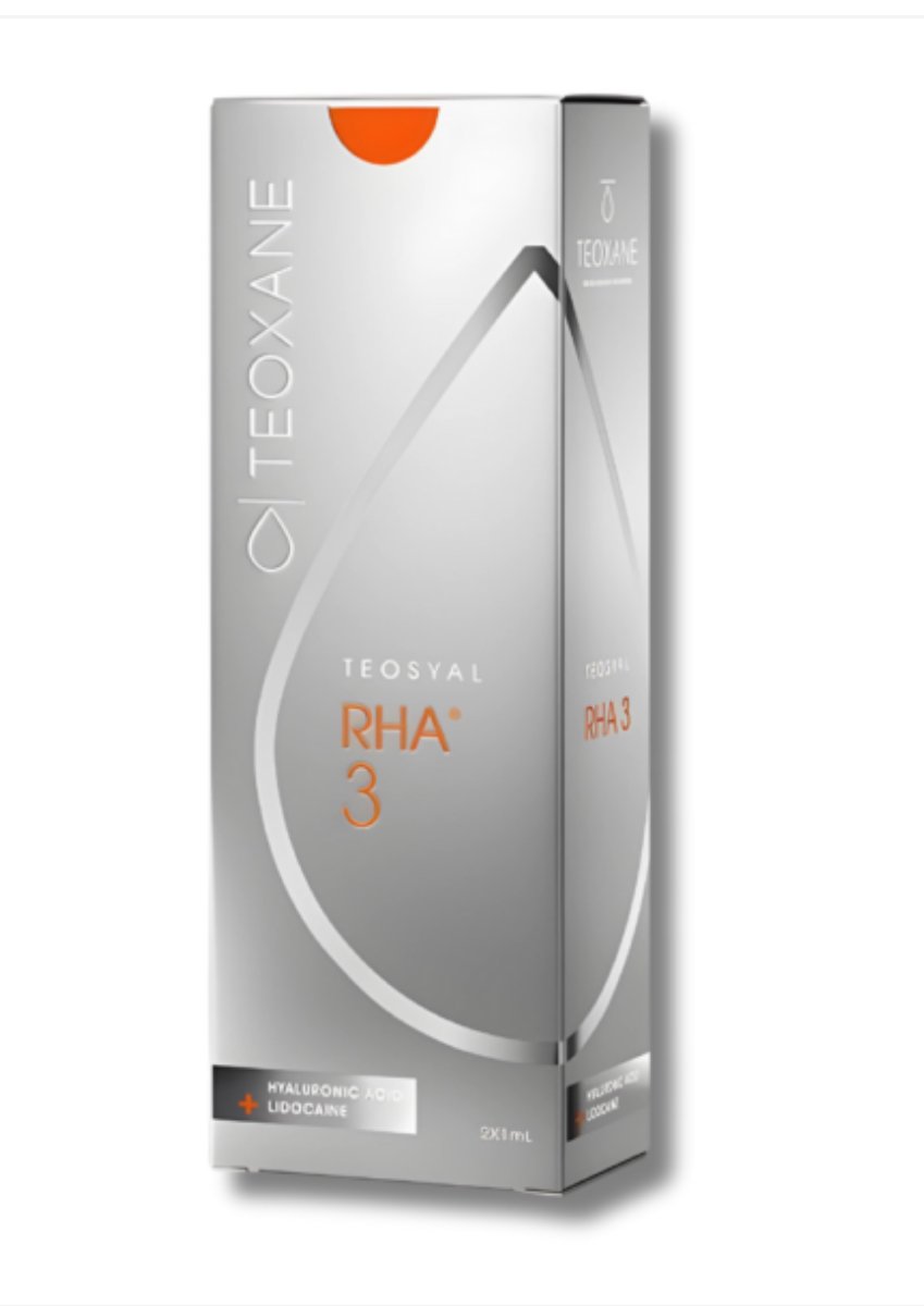 RHA3 Teosyal RHA 3 - Dermal Filler - 2 x 1ml - Image 1