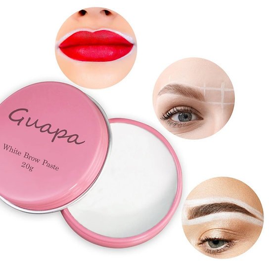 cdb896_0e4424e612d64e668abe46039112182f~mv2 Highly Pigmented White Mapping Paste Microblading Eyebrows Shape Mark Tools Brow - Image 1