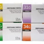 Box of individual sealed needles