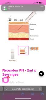 REPADERN PN SKIN BOOSTER 3 x 2ml (Profhilo alternative) - Image 3