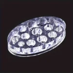 Transparent Tattoo Cup Holder, 15 Holes Ink Cup Holder, Tattoo Ink Cup Holder for Professional/Home Use