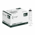 Ciringe Disposable Syringes - 20ml Luer Lock - Box of 50