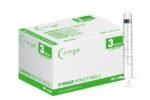 Ciringe Disposable Syringes - 3ml Luer Lock - Box of 100