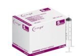 Ciringe Disposable Syringes - 5ml Luer Lock - Box of 100