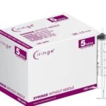 Ciringe Disposable Syringes - 5ml Luer Lock - Box of 100