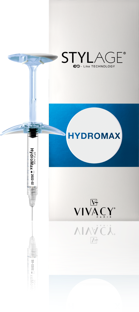 stylage-injectable-gamme-hydromax-vivacy STYLAGE® Bi-Soft HydroMax Skin Booster (1 x 1ml) - Image 1