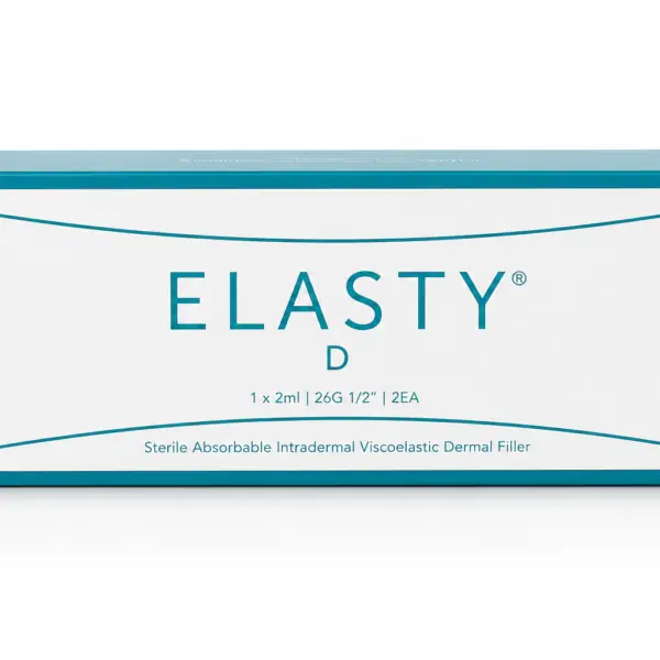 Elasty D (Non-Lidocaine) Hyaluronic Acid Dermal Filler – 2 x 1ml