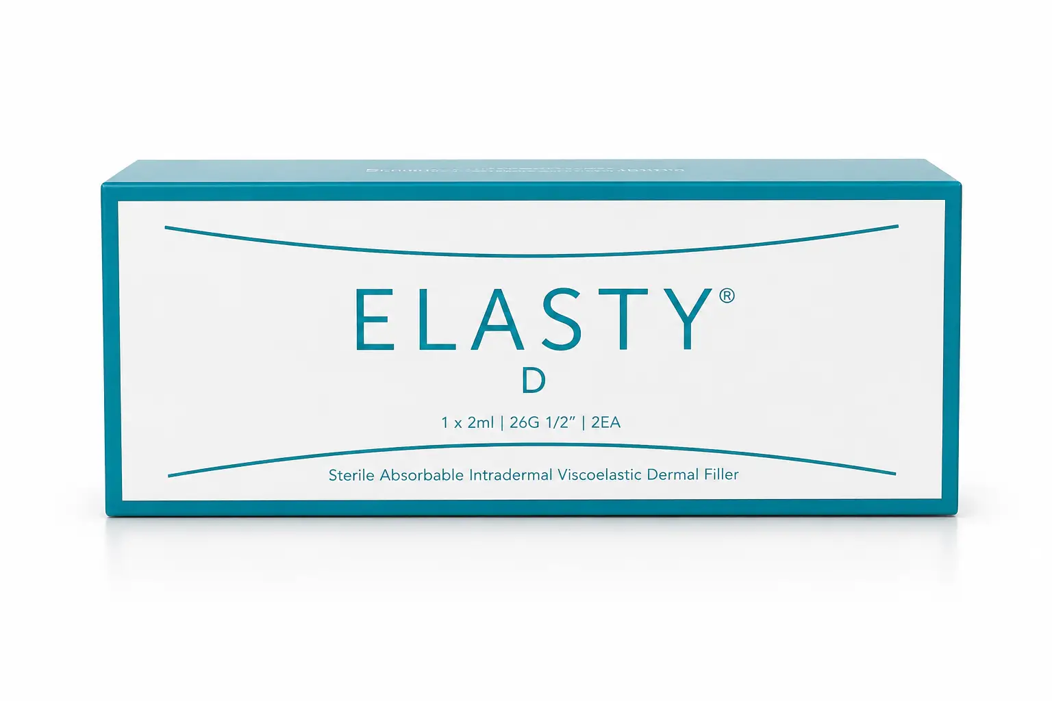 Elasty D Elasty D (Non-Lidocaine) Hyaluronic Acid Dermal Filler – 2 x 1ml - Image 1